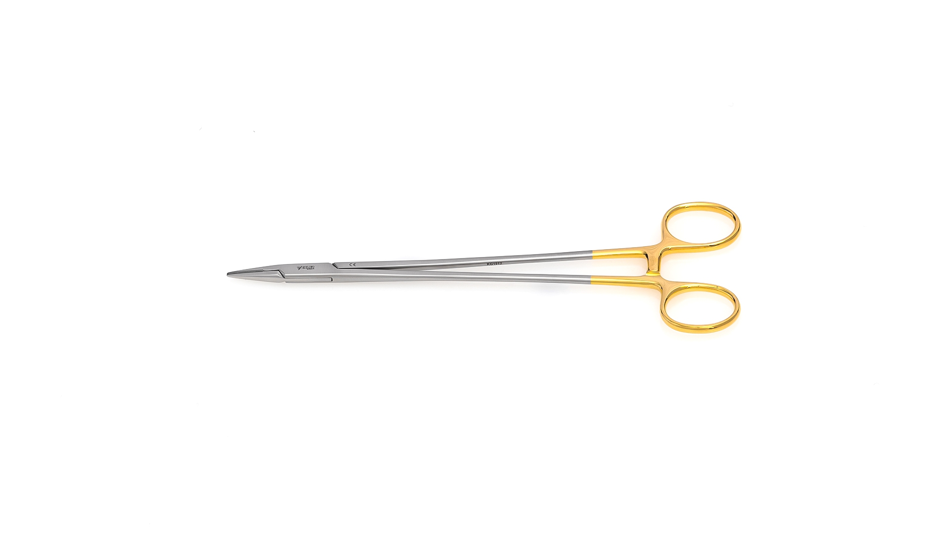 Microvascular Needle Holder - Straight jaws w/TC inserts